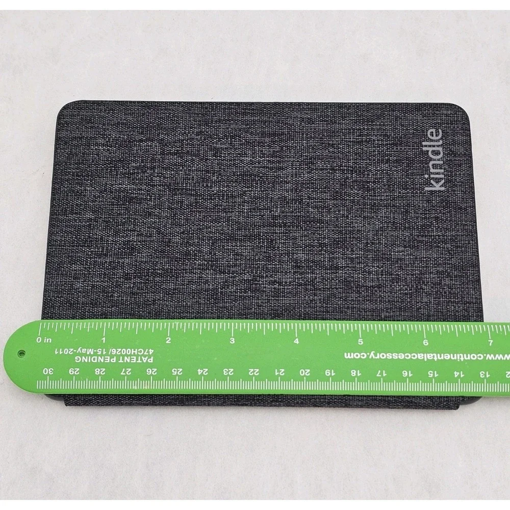 NIOB Amazon Fabric Cover Black 12th Gen Kindle Paperwhite & 1st Gen Colorsoft